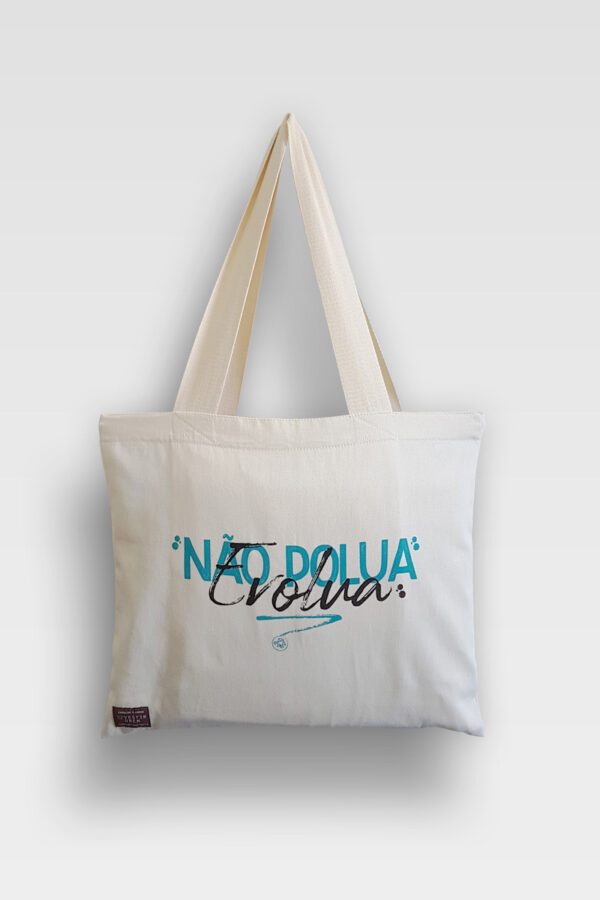 Sacola sustentável - Ecobag Não polua, evolua!
